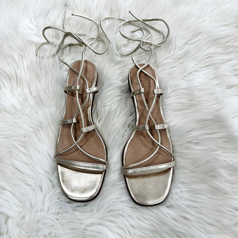 Madewell Jeanine Lace-up Sandal Sz 7.5